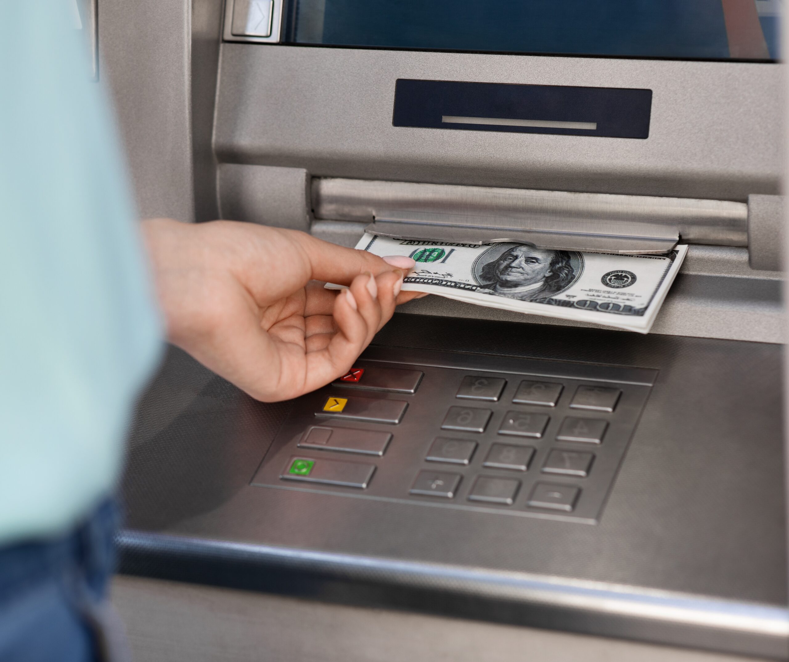 High-security camera system protecting ATMs